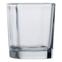 Cardinal 19188 Arcoroc Shot Glass, Square - 2-1/2 oz