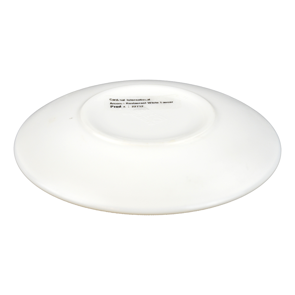 SAUCER 4-1/4"D, REST WHITE (3)