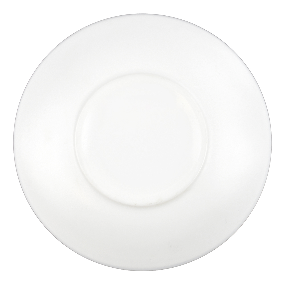 SAUCER 4-1/4"D, REST WHITE (3)
