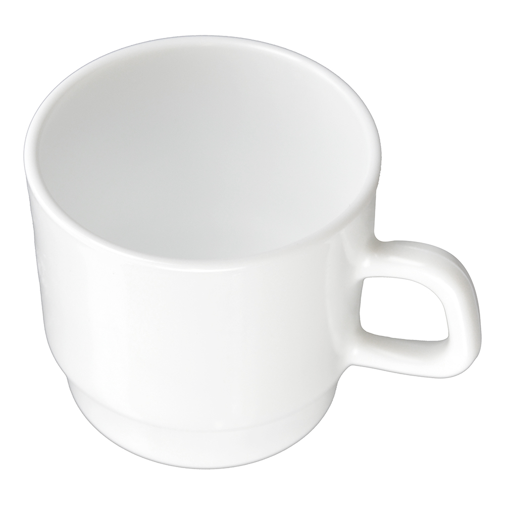 7-1/2 oz CUP, OPAL, WHITE(4)