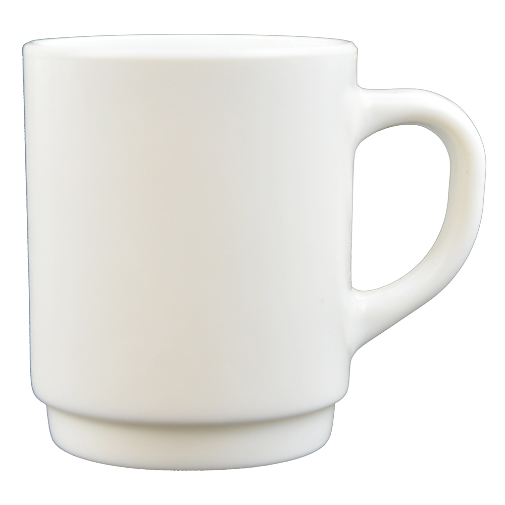 8oz Arcoroc Mug White