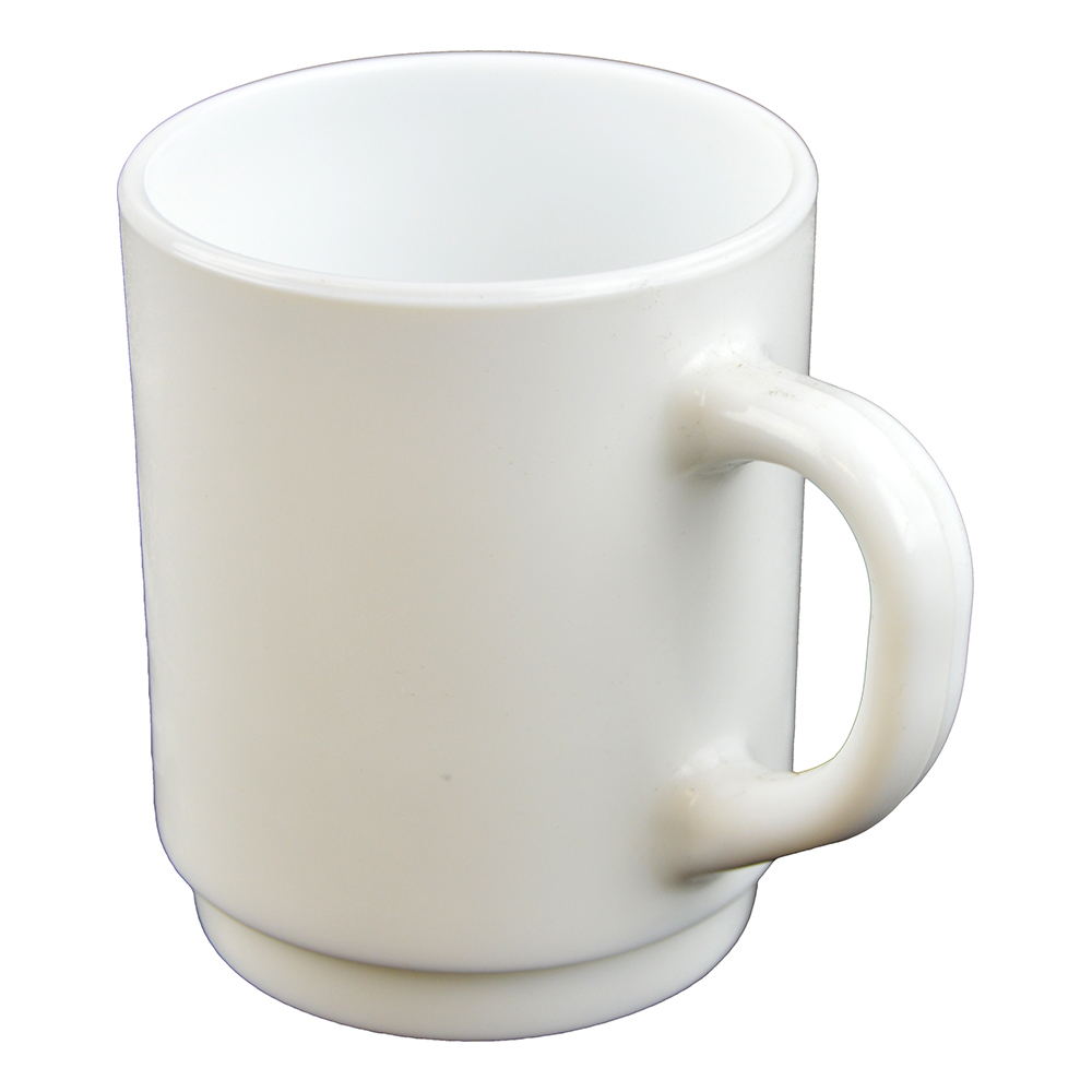 8oz Arcoroc Mug White