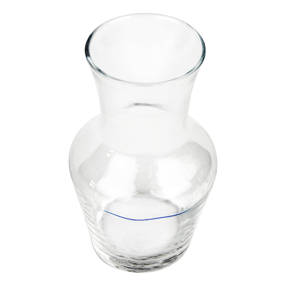 DECANTER 8 1/4OZ BLUE WVLN(1)