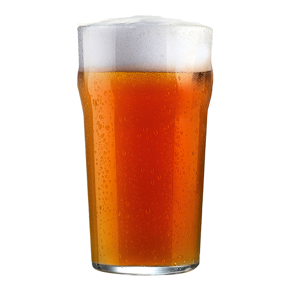 16 OZ BEER GLASS NONIC (4)
