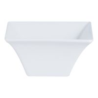 Cardinal FF199 Arcoroc Square Up Bowl, Square, Mini, Flared,
White, Porcelain - 14 oz