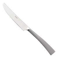 Cardinal FJ804 Arcoroc Latham Dinner Knife, Solid Handle,
Sand, 18/10 Stainless Steel - 9-1/4''