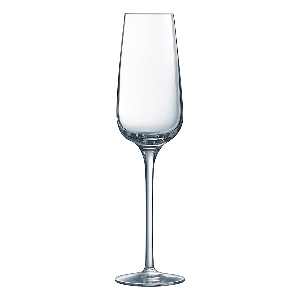 7.5 OZ FLUTE GLASS (2)