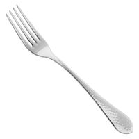 Cardinal T8001 Arcoroc Stone Dinner Fork, 18/10 Stainless
Steel, Hammered Finish - 8"