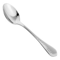 Cardinal T8006 Arcoroc Stone Dessert Spoon, Hammered Finish,
18/10 Stainless Steel - 7"