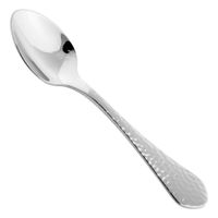 Cardinal T8011 Arcoroc Stone Demitasse Spoon, Hammered
Finish, 18/10 Stainless Steel - 4-3/8"