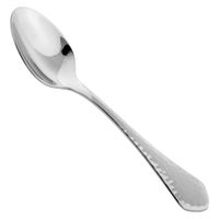 Cardinal T8028 Arcoroc Stone Teaspoon, Hammered Finish,
18/10 Stainless Steel - 6"