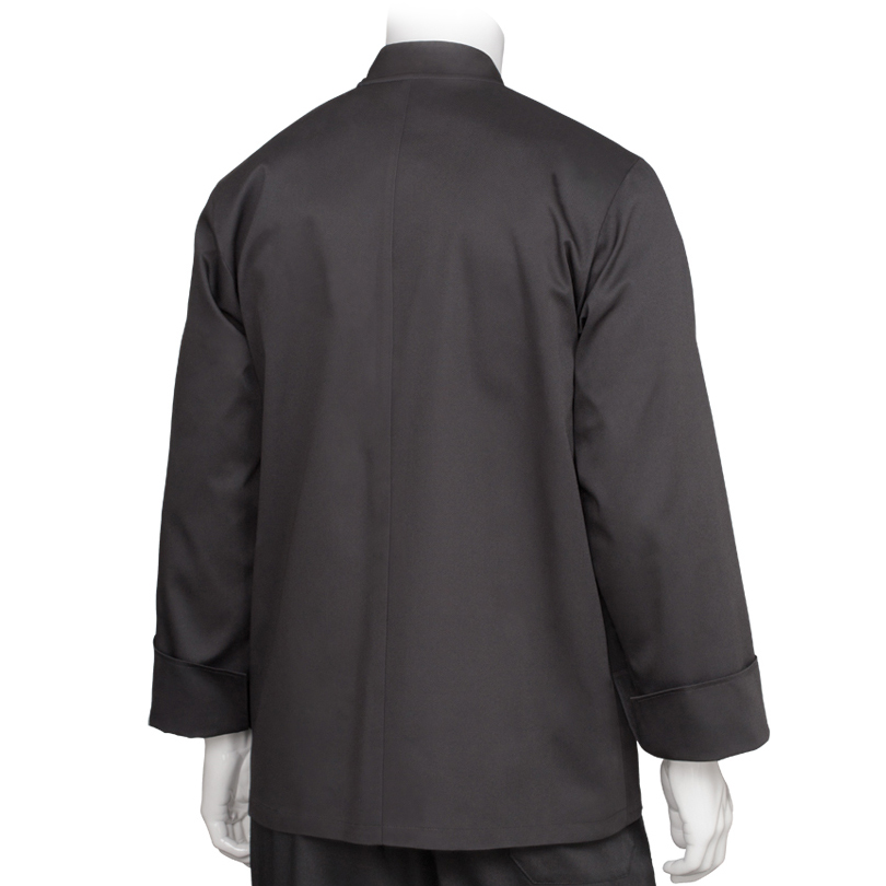 BASTILLE CHEF COAT 2XL BLK(30)