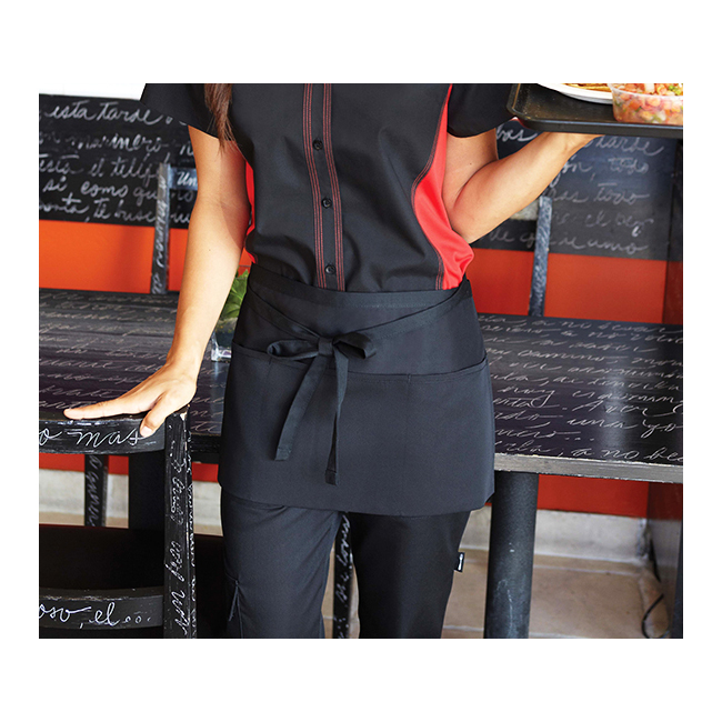 12X23" WAIST APRON BLACK (72)