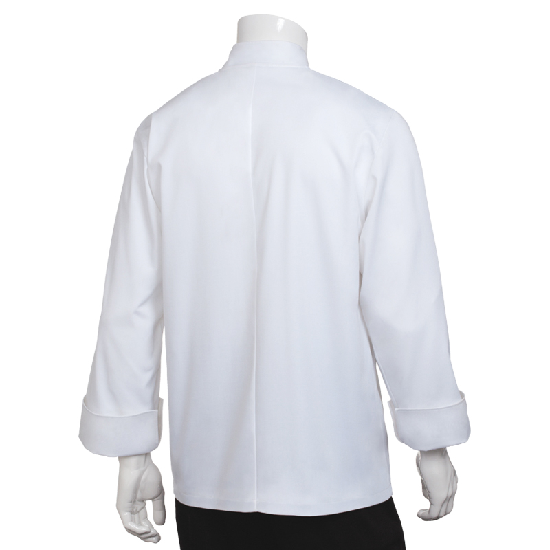 LE MANS CHEF COAT WHT LRG (30)