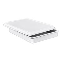 Channel PB1826-3 Pizza Dough Box, White, Plastic - 26" x 18"
x 3"