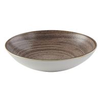 Churchill SRBREVB91 Stonecast Raw Bowl, Brown, China - 40 oz