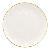Churchill SWHSEV111 Stonecast Super Vitrified Round Coupe
Plate, Barley White, Ceramic - 11-1/4"