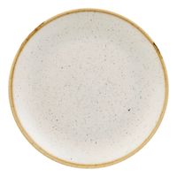 Churchill SWHSEVP61 Stonecast Super Vitrified Round Coupe
Plate, Barley White, Ceramic - 6-1/2"