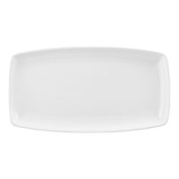 Churchill WH OP141 X Squared+ Super Vitrified Oblong Plate,
White, Ceramic - 14" x 7-1/4"