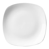 Churchill WH SP121 X Squared Square Plate, White, China -
11-1/2" x 11-1/2"