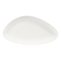 Churchill WH TC351 Super Vit Lotus Plate, Triangular, White,
China - 13-3/4" x 7-3/8"