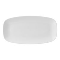 Churchill WH XO141 X Squared Super Vitrified Oblong Chef's
Platter, White, Ceramic - 13-7/8" x 7-3/8"