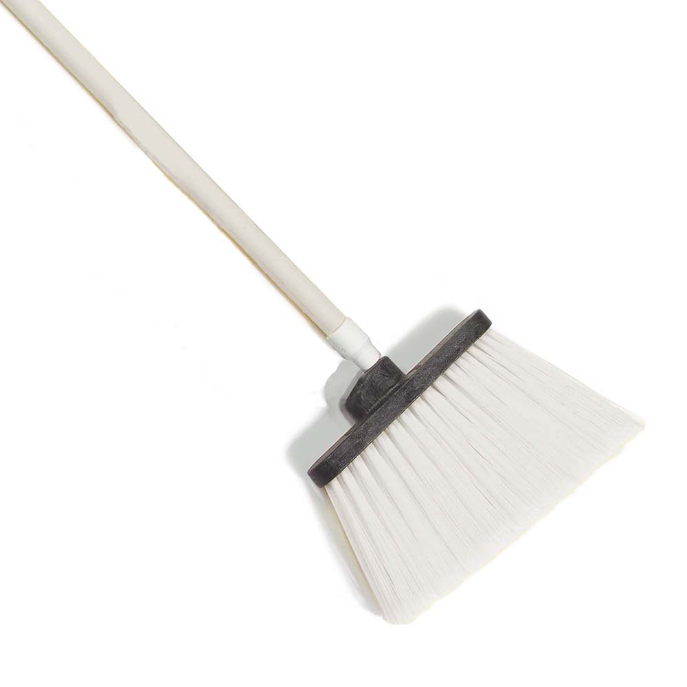 ANGULAR BROOM W/H.D.HLD-WHT(12