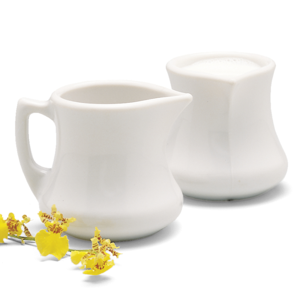 3 OZ CREAMER-WHITE  (3)