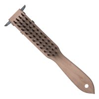 Carlisle 4577900 Heavy-Duty Scrape Brush, Wood/Steel
Bristles - 11"