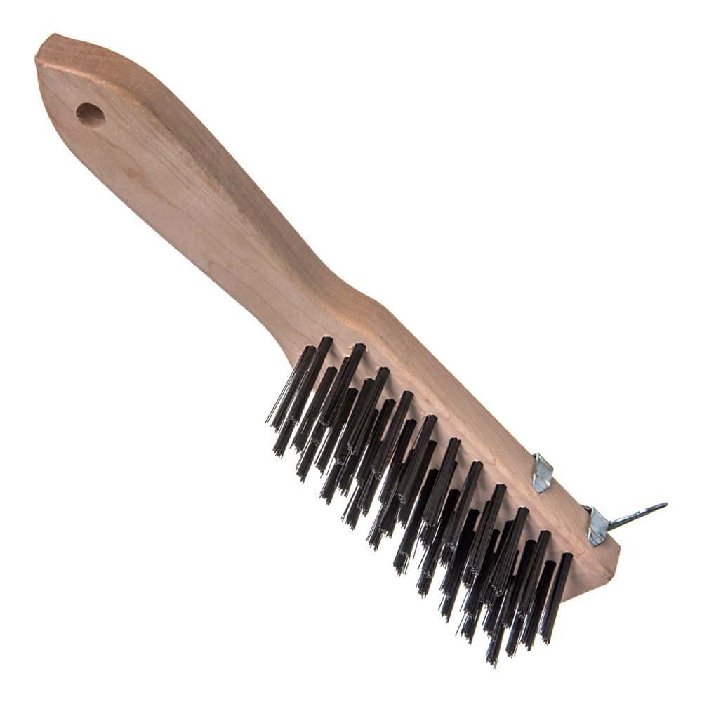 WIRE BRUSH W/ SCRAPER   (12)