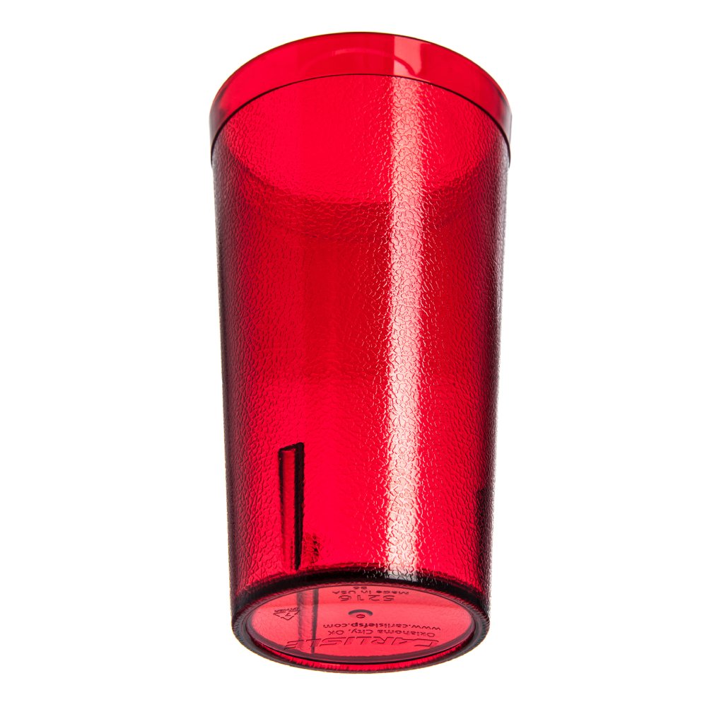 STACKABLE TUMBLER 16OZ RUBY