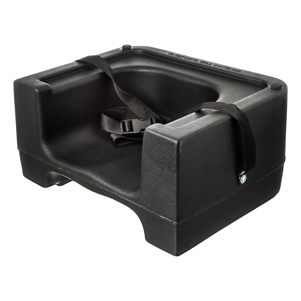 BOOSTER SEAT DUAL SIDED BLACK