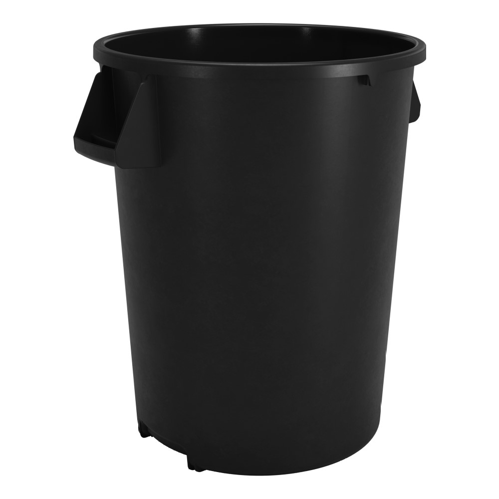 GARBAGE CAN 32 GAL BLACK (4)