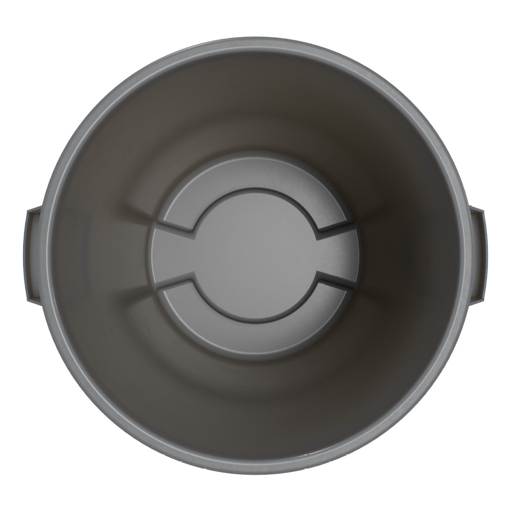 GARBAGE CAN 32 GAL GRAY (4)