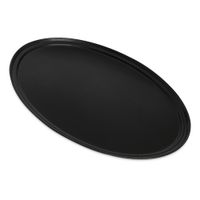Carlisle 3100GR2004 Griptite 2 Serving Tray, Oval, Non-Skid,
Black, Fiberglass - 31" x 24"