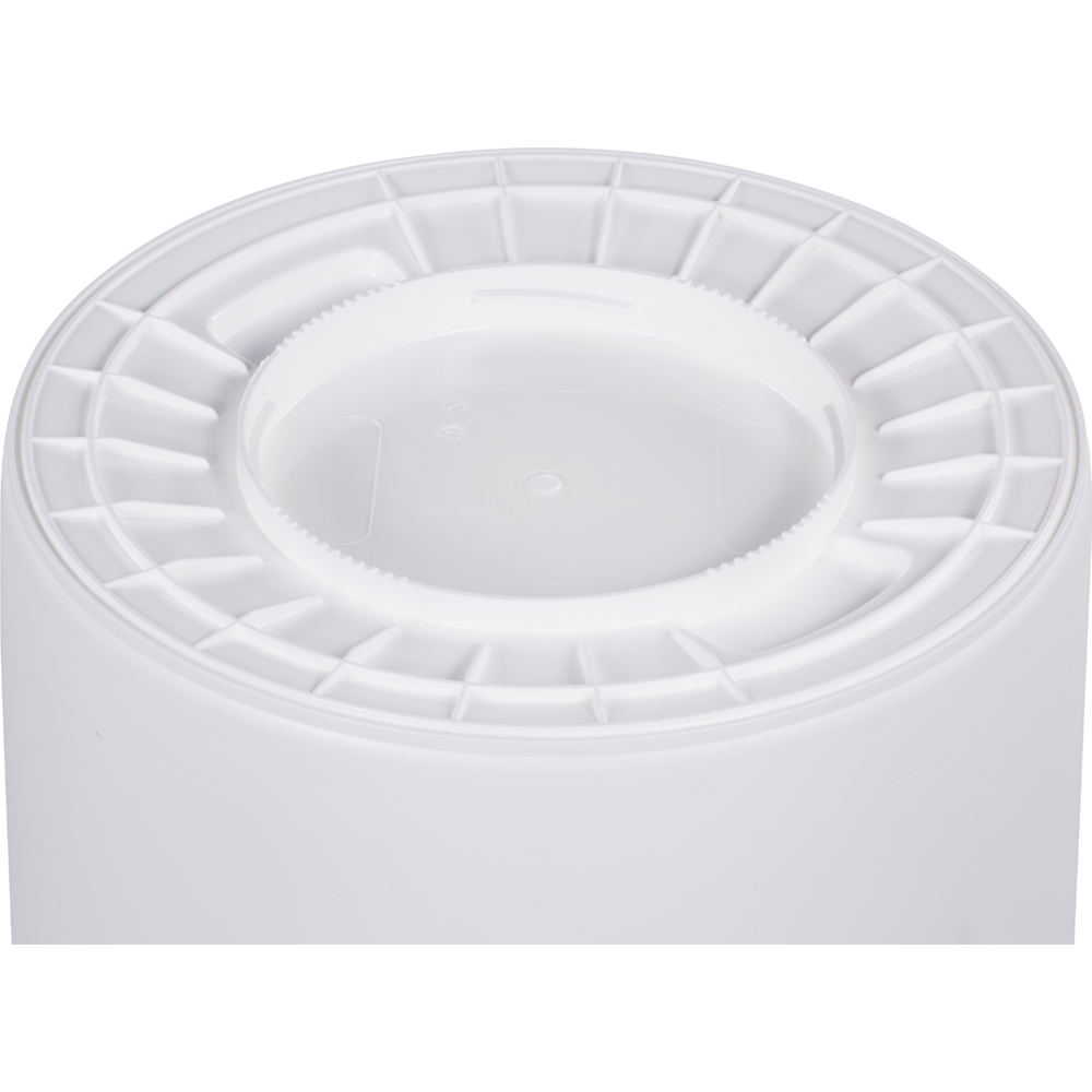 44 GAL GARBAGE CAN WHT