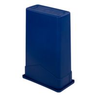 Carlisle 34202314 TrimLine Rectangular Trash Container,
Blue, Plastic - 23 gal