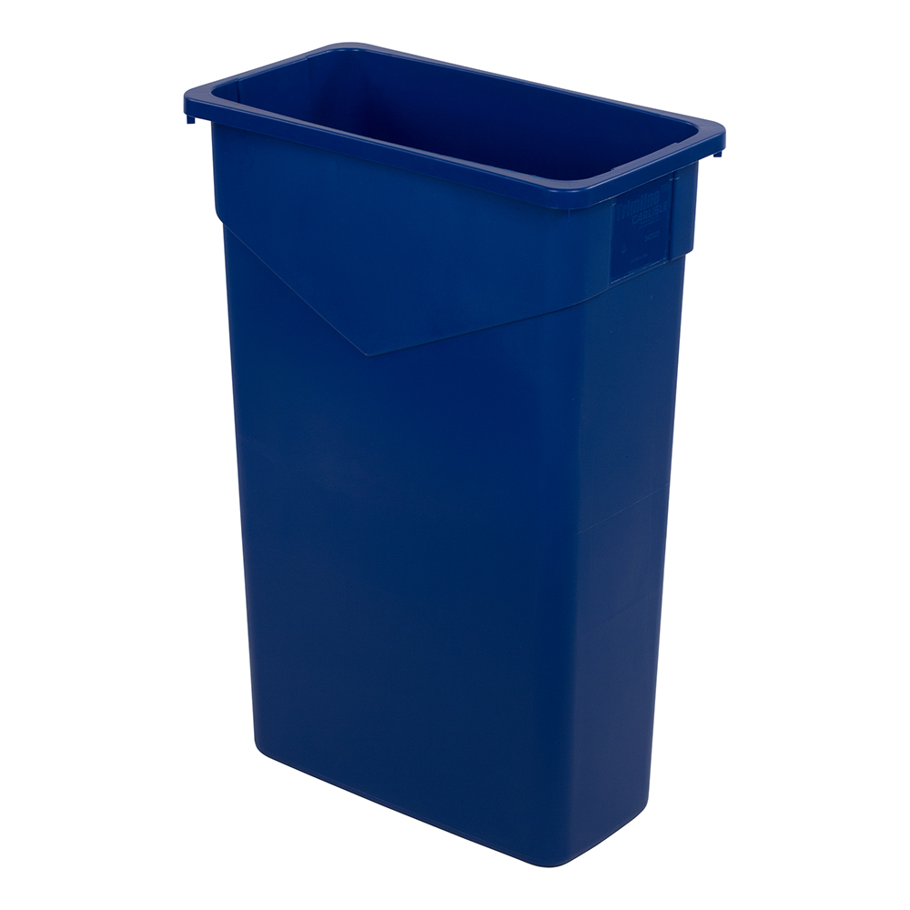 23 GAL GARBAGE CAN BLUE(4)