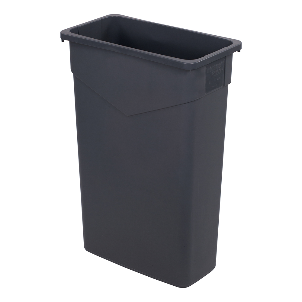 23 GAL GARBAGE CAN GRAY(4)