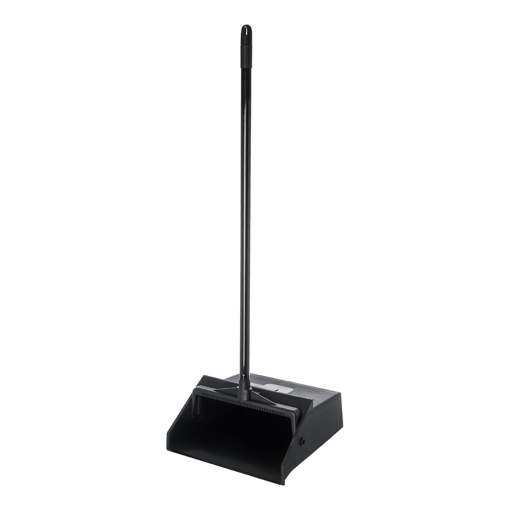 LOBBY DUST PAN 12" BLACK (6)