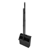 Carlisle 36141503 Duo-Pan Lobby Pan & Duo-Sweep Broom Combo,
Black, Plastic - 36"