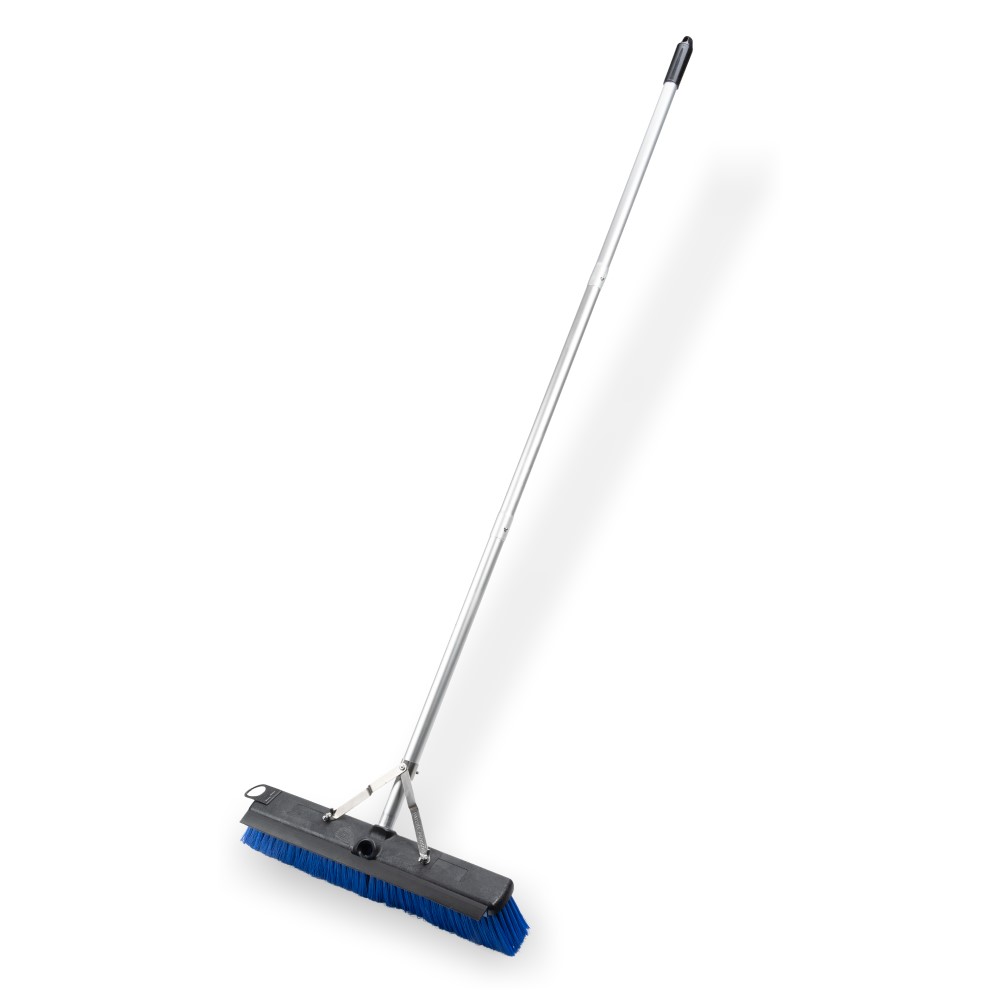 BROOM 18" W/SQUEEGEE