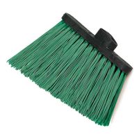 Carlisle 3686809 Duo-Sweep Heavy Duty Angle Broom Head,
Green, Plastic - 12"