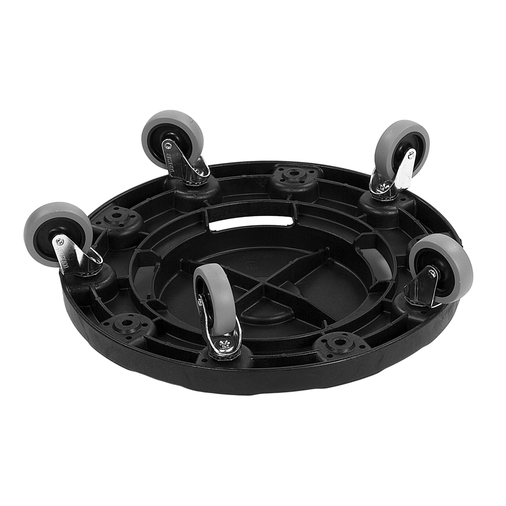 WASTE CONTAINER DOLLY, ROUND