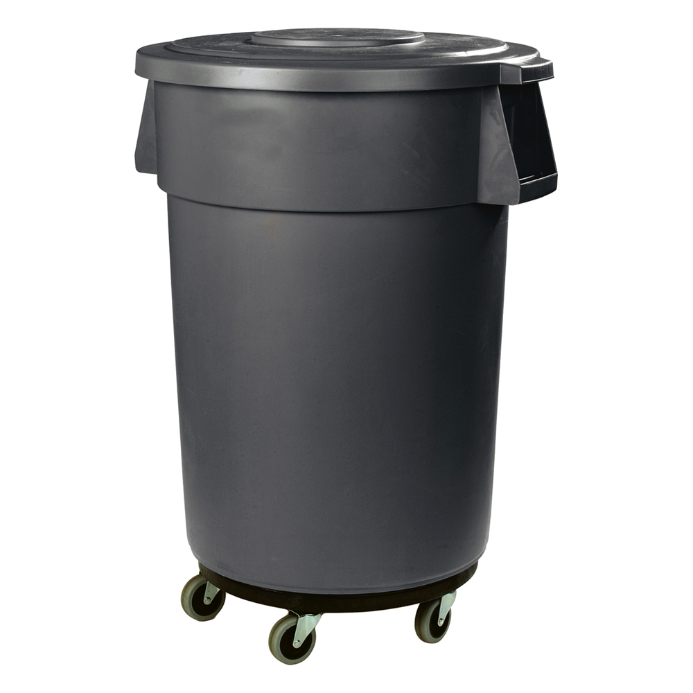 WASTE CONTAINER DOLLY, ROUND