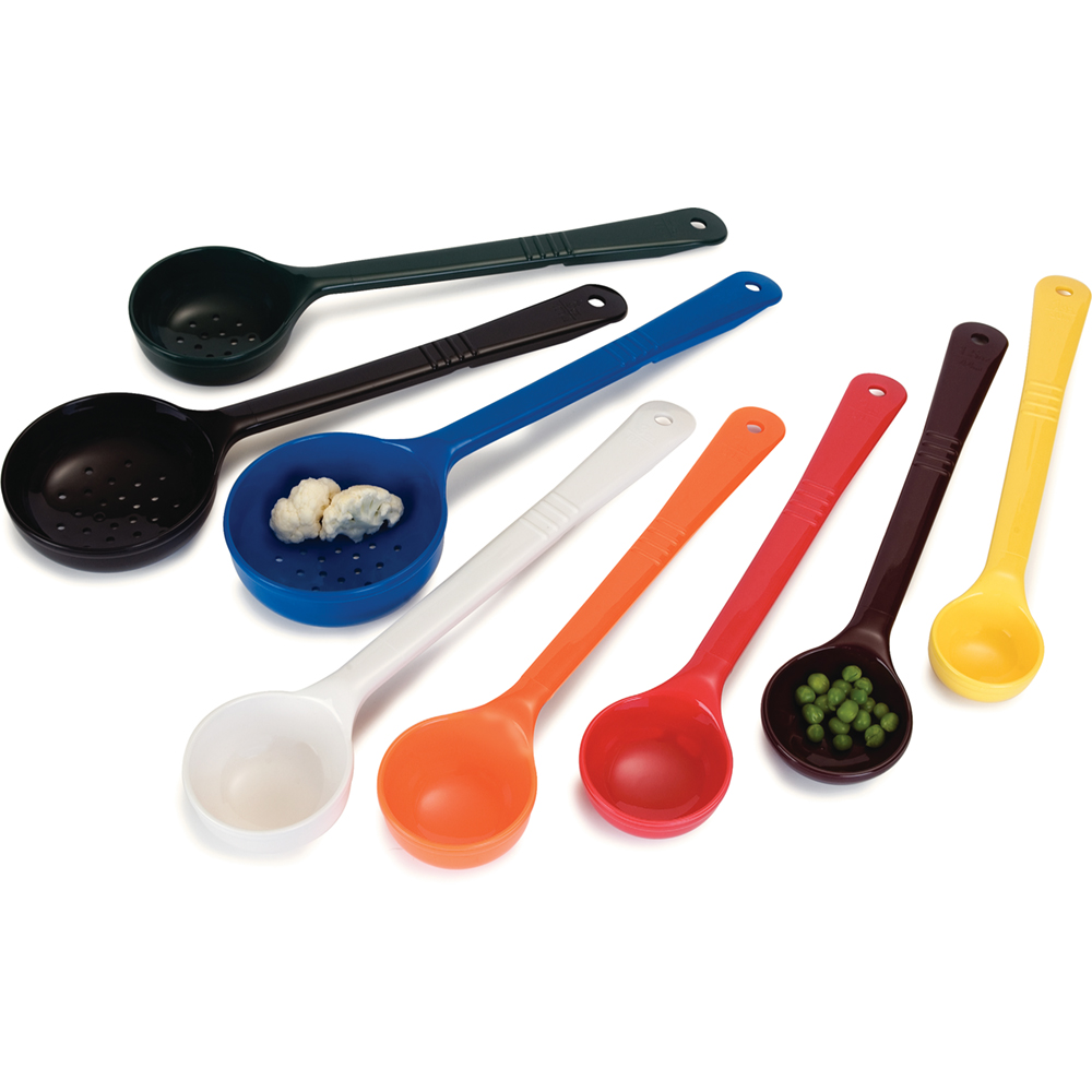 2 OZ SOLID PRTN SPOON RED