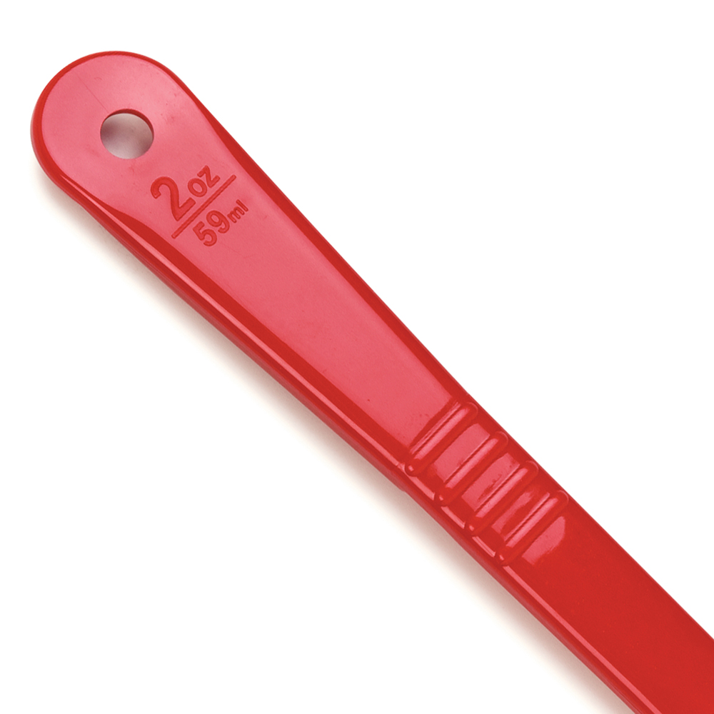 2 OZ SOLID PRTN SPOON RED
