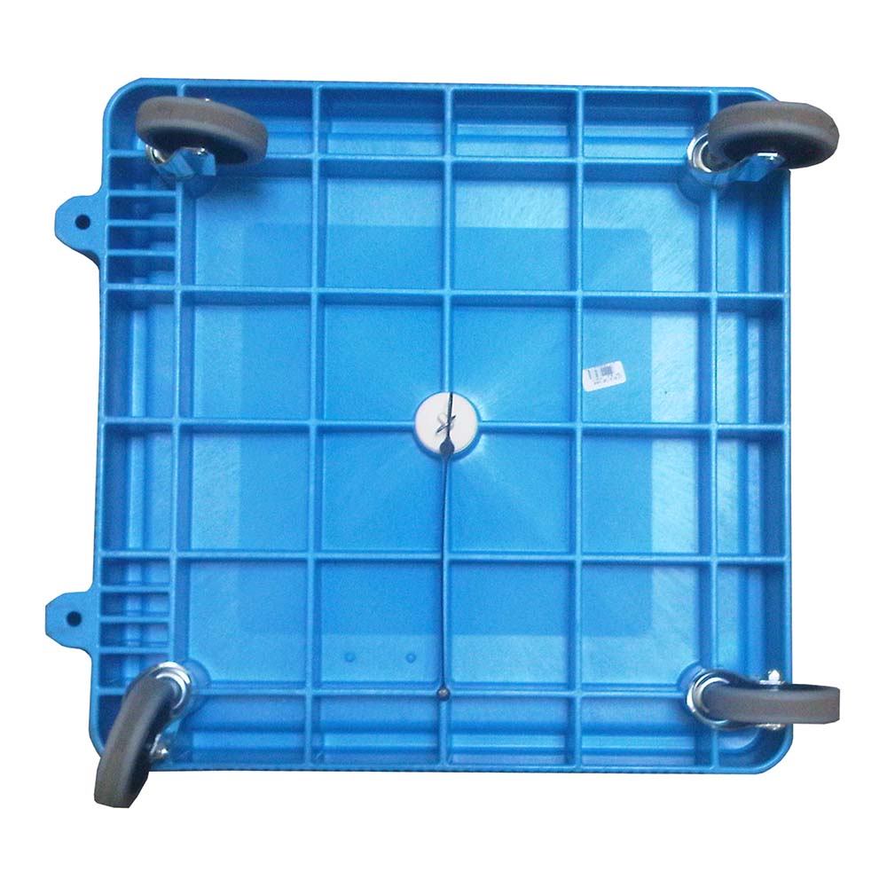 GLASSRACK DOLLY-NO HANDLE-BLUE