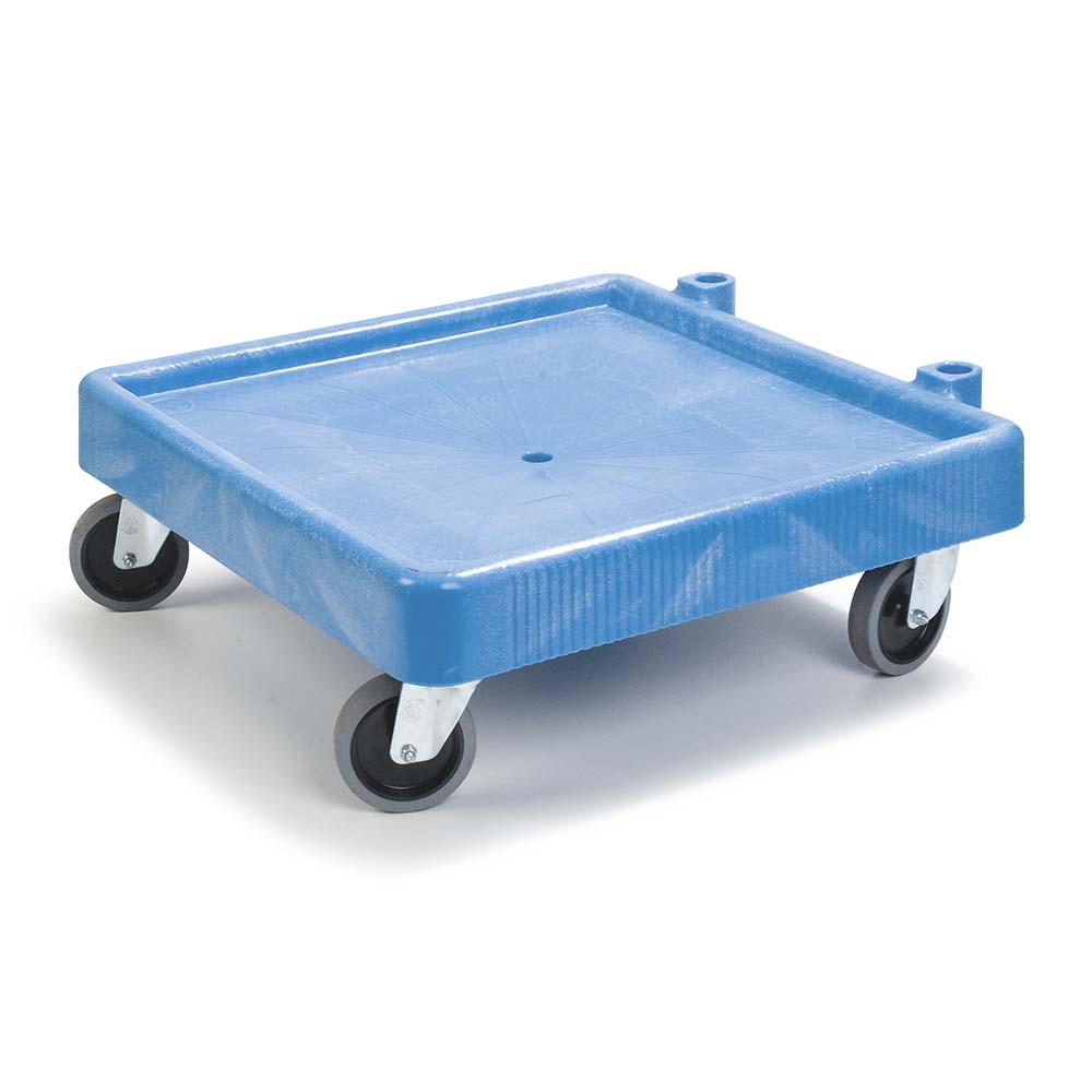 GLASSRACK DOLLY-NO HANDLE-BLUE