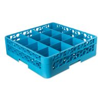 Carlisle RG16-114 OptiClean Glass Rack, Blue, Plastic, 16
Compartment (w/1 Extenders) - 19-8/9" x 19-8/9" x 5-1/2"